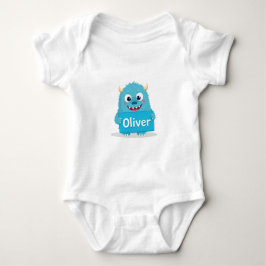 Oliver's Fuzzy Friend Romper