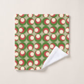 Olives de Noël (Gant de toilette)