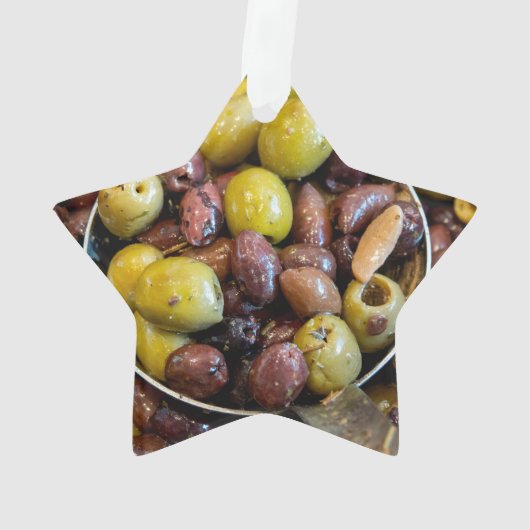 Olives noires et vertes séchées (dos)