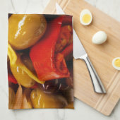 Olives Serviette de cuisine (Quart Plié)
