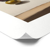 Olives Still Life by Window Poster (Coin)