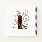 olives vinegar livre de cuisine personnel carnet d (Dos)