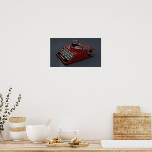 Olivetti Ico 1932 Poster (Keuken)