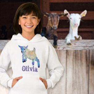 Olivia Add Name Cute Baby Boerderij Animal Art