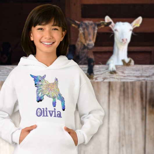 Olivia Ajouter le nom mignon bébé chèvre ferme ani