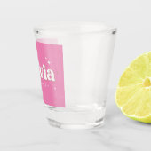 Olivia Happy Birthday Cake Shot Glass Shot Glas (Rechts)