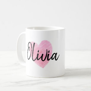 Olivia Heart Koffiemok