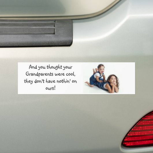 Olivia & Joey bumpersticker (Op auto)