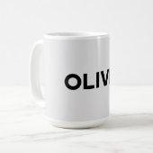 Olivia Koffiemok (Voorkant links)