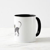 Olivia l'amicale Mug de chat (Devant droit)