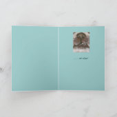 Olivia le carlin drôle de carte d'anniversaire (Intérieur)