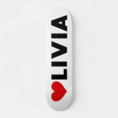 Olivia Love Skateboard (Voorkant)
