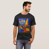 OLIVIA, MINNESOTA T-SHIRT. T-SHIRT (Voorkant volledig)
