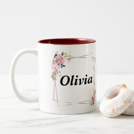 Olivia naam Mok – Custom Coffee Cup met An