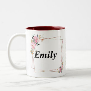 Olivia naam Mok – Custom Coffee Cup met An