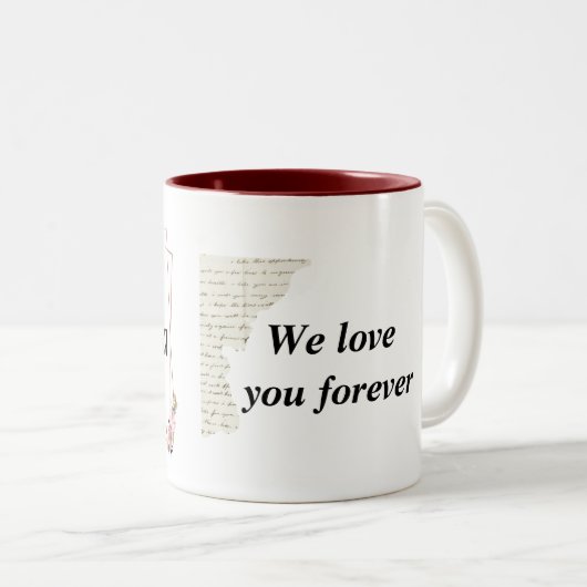 Olivia nom Mug - Custom Coffee Cup with An (Devant droit)