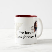 Olivia nom Mug - Custom Coffee Cup with An (Devant droit)