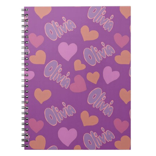 Olivia notitieboek (Voorkant)