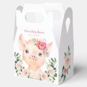 Olivia Pigsley - Varken Baby shower Bedankdoosjes (Geopend)
