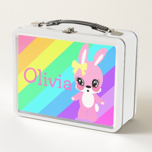 Olivia regenboogslunch box (Voorkant)