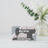 Olivia Seamstress Carte de visite (Debout devant)