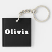 Olivia Sleutelhanger (Achterkant)