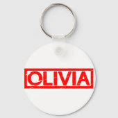 Olivia Stempel Sleutelhanger (Achterkant)