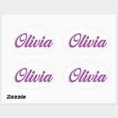 Olivia sticker naam (Vel)