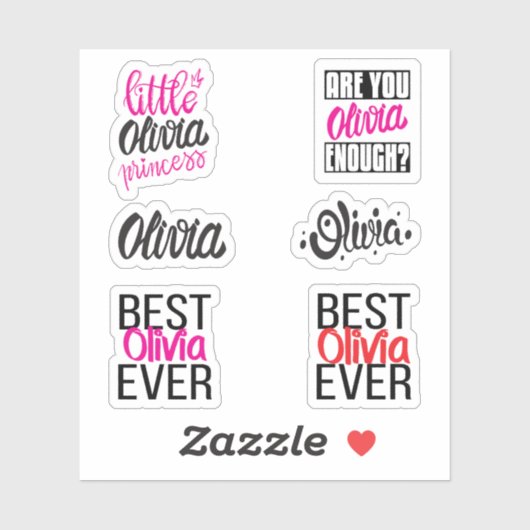Olivia Sticker Pack (Vel)