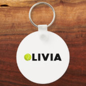 Olivia Tennis Sleutelhanger (Voorkant)