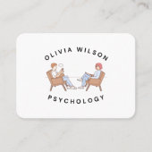 Olivia Wilson Psychologie Carte de Rendez-vous (Devant)