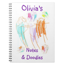 Olivia's Doodles Notebook