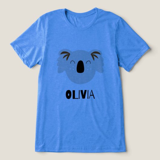 #OliviaT-Shirt Tri-Blend Shirt (Design voorkant)