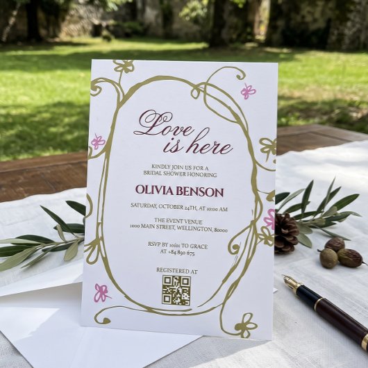 Olivier de printemps Brital Douche | Invitation