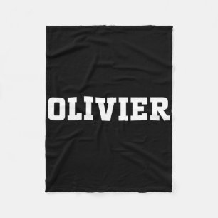 Olivier Voedselontwerp Voor Mannen Vrouwen Kindere Fleece Deken