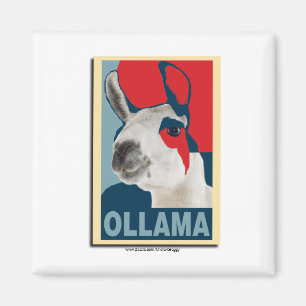Ollama Obama - Magnet Magneet