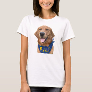 Ollie de Lucky Dog Vrouwen Foto T-shirt