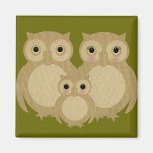 Ollie Family Magnet Magneet