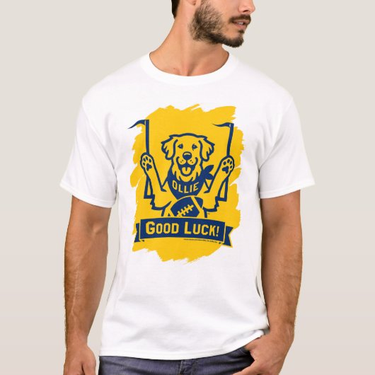 Ollie le T-shirt homme Lucky Dog (Devant)