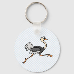 Ollie Ostrich Sleutelhanger