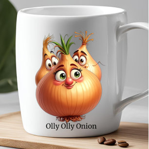 OLLY ONION Funny Novelty Moederdag Kantoor Gift Koffiemok