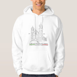 OLMC Line Mannen Pullover Hoodie White