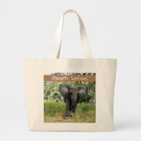 Olmoti Safari Elephant Sac fourre-tout