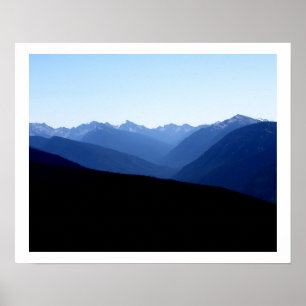 OLMPIC NATL PARK-Washington-Blue Mts. Poster