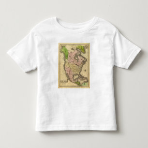 Olney Map Noord-Amerika Kinder Shirts