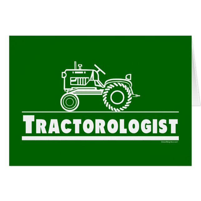Ologiste de Tracteur vert (Devant horizontal)