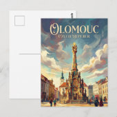 Olomouc Tsjechië Briefkaart (Voorkant / Achterkant)