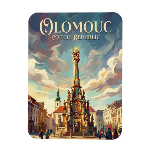 Olomouc Tsjechië Magneet (Verticaal)