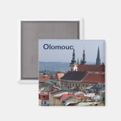 Olomouc tsjechische magneet (Voorkant / Achterkant)