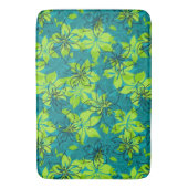 Olowalu Hibiscus Hawaiian Camo Tropical Badmat (Voorkant Verticaal)